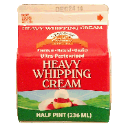C.F.Burger  heavy whipping cream, ultra-pasteurized 0.5pt
