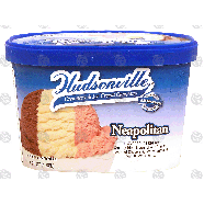 Hudsonville  neapolitan flavored ice cream 1.75-qt