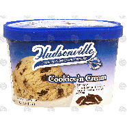 Hudsonville  cookies 'n cream ice cream 1.75-qt