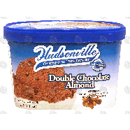 Hudsonville  double chocolate almond ice cream 1.75-qt