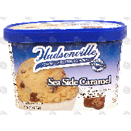 Hudsonville  sea side caramel ice cream 1.75qt