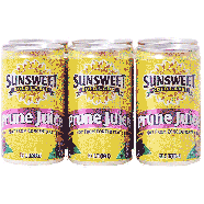 Sunsweet  prune juice, 6 5.5-fl. oz. cans 6pk