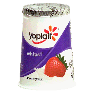 Yoplait Whips! strawberry mist lowfat yogurt mousse 4oz
