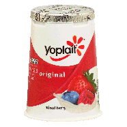 Yoplait Original lowfat mixed berry 99% fat free 6oz