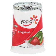 Yoplait Original strawberry kiwi yogurt 99% fat free 6oz