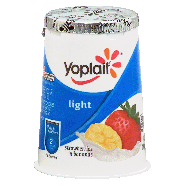 Yoplait Light strawberries 'n bananas fat free 6oz