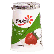 Yoplait Lactose Free lactose free low fat strawberry yogurt 6oz