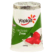 Yoplait Lactose Free lactose free low fat cherry yogurt 6oz