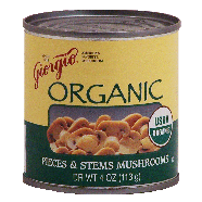 Giorgio Organic pieces & stems mushrooms  4oz
