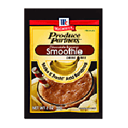 Produce Partners Drink Mix Chocolate Banana Smoothie 2oz