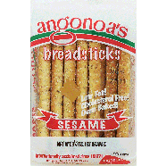 Angonoas  sesame breaksticks, about 21 sticks 3.25oz