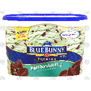 Blue Bunny Premium mint chocolate chip ice cream 1.75-qt