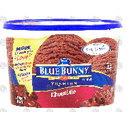 Blue Bunny Premium chocolate ice cream 1.75-qt