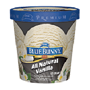 Blue Bunny  vanilla bean ice cream 1-pt