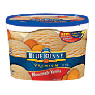 Blue Bunny Premium homemade vanilla ice cream 1.75-qt