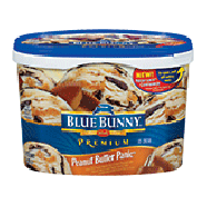 Blue Bunny Frozen Ice Cream Peanut Butter Panic 1.75-qt