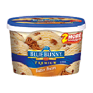 Blue Bunny Premium butter pecan ice cream 1.75-qt