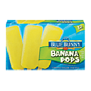 Blue Bunny Blue Ribbon Classics banana pops, 12 bars 21-fl oz