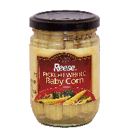 Reese  pickled whole baby corn 7oz