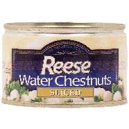 Reese  sliced water chestnuts 8oz