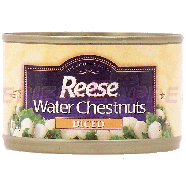 Reese  water chestnuts, diced 8oz
