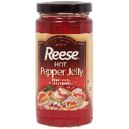 Reese  hot pepper jelly with red jalapenos 10oz