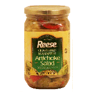 Reese  artichoke salad quartered marinated 12oz