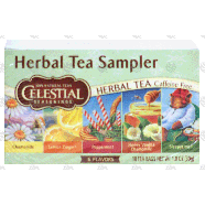 Celestial Seasonings  herbal tea sampler, caffeine free, 5 flavors1-oz