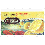 Celestial Seasonings Zinger Natural Lemon Zinger Caffeine Free 21.7-oz