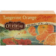 Celestial Seasonings Zinger tangerine orange flavor herbal tea, 1.7-oz