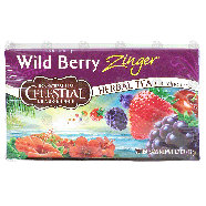 Celestial Seasonings Zinger wild berry flavored caffeine free he1.7-oz