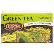 Celestial Seasonings  green tea with white tea for smooth taste,1.4-oz