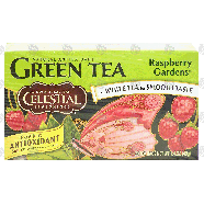 Celestial Seasonings Green Tea Raspberry Gardens 20 Ct 1.4-oz