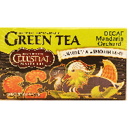 Celestial Seasonings Mandarin Orchard decaf green tea with white 1.2oz