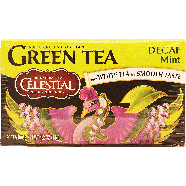 Celestial Seasonings  green tea, decaf mint with white tea for sm1.2oz