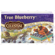 Celestial Seasonings Herbal Tea True Blueberry Caffeine Free 20 1.6-oz