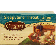 Celestial Seasonings Sleepytime Throat Tamer wellness tea herbal 1.2oz