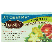 Celestial Seasonings Antioxidant Max green tea, blood orange star1.4oz