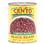 Cento  black beans  19oz
