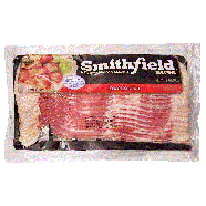 Smithfield  bacon, naturally hickory smoked, no sugar added, 40% l16oz