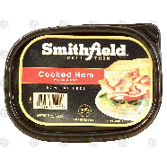 Smithfield  cooked ham, water added, deli thin 9oz