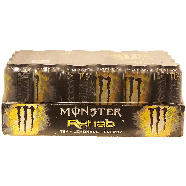 Monster Rehab tea+lemonade+energy drink, non-carbonated, 5% juice,24pk