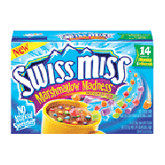 Swiss Miss Marshmallow Madness hot cocoa mix with colored mini-m9.6-oz