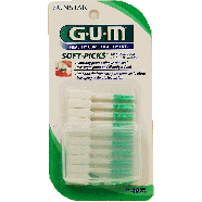 G-u-m Soft-Picks massages gums and dislodges food, free storage ca40ct