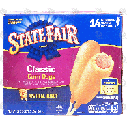 State Fair  classic corn dogs, 14 individually wrapped corn do37.38-oz