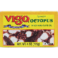 Vigo  spanish octopus/pulpo in soy and olive oil, wild caught 4oz
