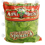 Aunt Mid's  classic spinach 10oz