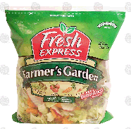 Fresh Express Farmer's Garden butter & red lettuce, grape tomatoes,9oz