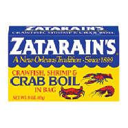Zatarain's Crawfish Shrimp & Crab Boil In Bag  3oz