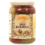 Sechler's  candied sweet mixed pickles 16fl oz